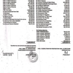 Receipts & Payments – 2016
